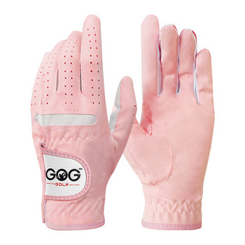 1 ζεύγος GOG GOLF GLOVES BLUE Επαγγελματικό αναπνεύσιμο Sky Blue απαλό ύφασμα Για γυναίκες αριστερό και δεξί χέρι