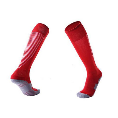 Profesionalios žiemos sporto slidinėjimo kojinės vyriškos moteriškos terminės slidės ilgos kojinės lauko MTB dviračių bėgimo futbolo kojinės juodos raudonos