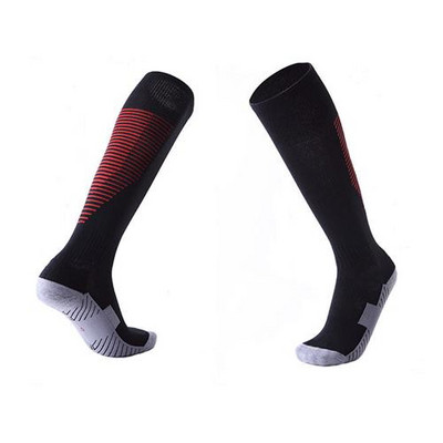 Profesionalios žiemos sporto slidinėjimo kojinės vyriškos moteriškos terminės slidės ilgos kojinės lauko MTB dviračių bėgimo futbolo kojinės juodos raudonos