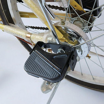 Ποδήλατο πεντάλ πίσω καθίσματος ποδηλάτου από ατσάλι από υψηλό ανθρακούχο χάλυβα, αναδιπλούμενο γενικό πτυσσόμενο υποπόδιο ποδηλάτου ποδηλάτου ποδηλάτου