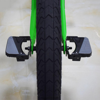 Педал за задна седалка на велосипед Високовъглеродна стомана Универсална сгъваема поставка за крака за планински велосипед Части за колоездене