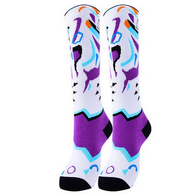 1 pora vaikų žiemos sporto kojinės lauko storos šiltos kojinės sniego slidinėjimo kojinės berniukams mergaičių šiluminės kojinės, skirtos riedučiams čiuožti snieglente