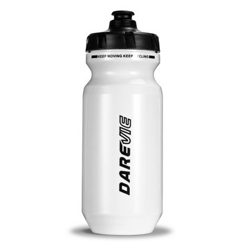 DAREVIE Велосипедна бутилка за вода 600 ml Без BPA PP5 Хранителен PP Материал Изстискване Бързо пиене с една ръка Бързо вземане Противоплъзгащо се