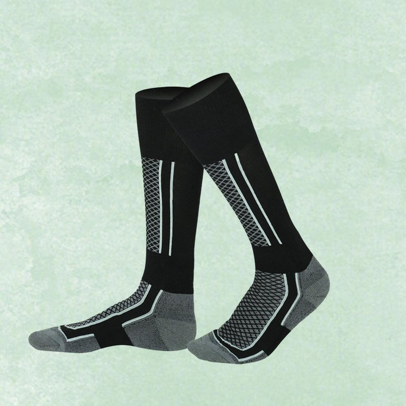 1 paar spordisokke kulumiskindlad meeste naiste soojad pikad suusasokid meeste/naiste sukad