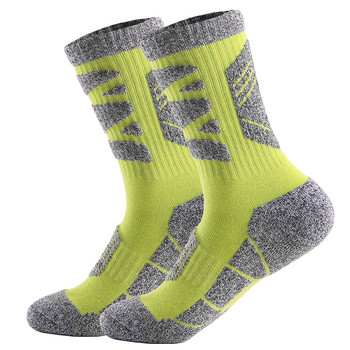 Дамски ски чорапи Средна тръба Поглъщащи потта топли удебелени хавлиени долнища Спорт на открито Планински туризъм Катерене Чорапи