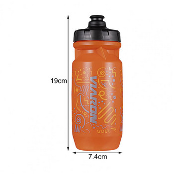 550 ml Велосипедна бутилка за вода, преносима, непропусклива, лека, изпъкнала, велосипедна бутилка за вода, оборудване за колоездене
