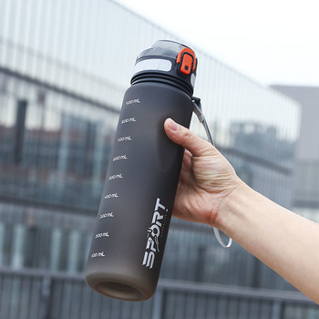 Νέο 1000ML Φορητό μπουκάλι γυμναστικής για υπαίθριο χώρο Φορητό ποδήλατο αναρρίχησης Μεγάλης χωρητικότητας Μπουκάλια νερού BPA Free Gym Space Cup