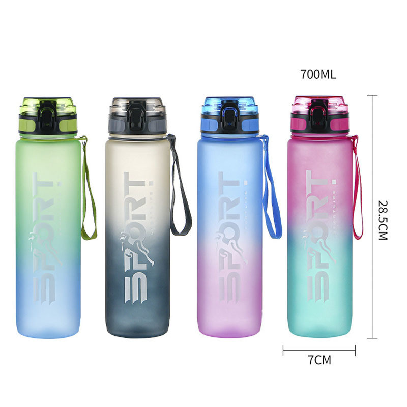 Uus 1000 ml välitingimustes kasutatava spordipudeliga veekeetja suure mahutavusega kaasaskantav ronimisjalgratta veepudelid BPA tasuta jõusaaliruumi tassid