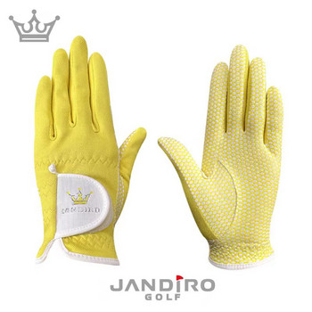 Καλοκαιρινά γυναικεία γάντια γκολφ με τα δύο χέρια αναπνεύσιμο αντιολισθητικό ελαστικό εξαιρετικά άνετα