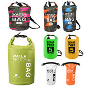 2/5/10L veekindel kuivkott kott Ujumine Rafting Süsta Jõgimatkamine Ujumine Purjetamine Kanuu Paadiga Veekott