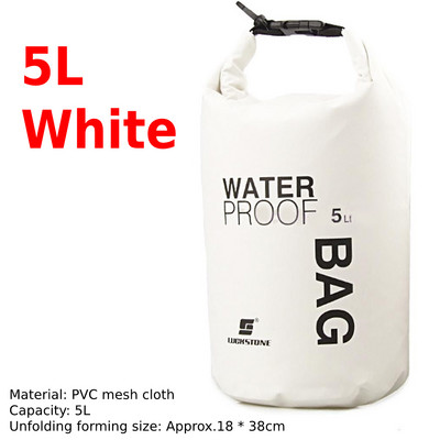 2/5/10L veekindel kuivkott kott Ujumine Rafting Süsta Jõgimatkamine Ujumine Purjetamine Kanuu Paadiga Veekott