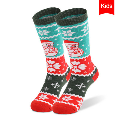 KoKossi dječje skijaške čarape Debelo dno od ručnika Meke udobne koje upijaju znoj Nosive zimske topline čarape za planinarenje na otvorenom