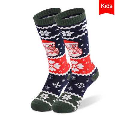 KoKossi dječje skijaške čarape Debelo dno od ručnika Meke udobne koje upijaju znoj Nosive zimske topline čarape za planinarenje na otvorenom