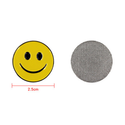 Golfipalli marker sulamist mitmevärviline kolju näo magnet golfikübara klamber, neljaleheline ristik, golfitarvikud