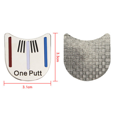 Golfipalli marker sulamist mitmevärviline kolju näo magnet golfikübara klamber, neljaleheline ristik, golfitarvikud
