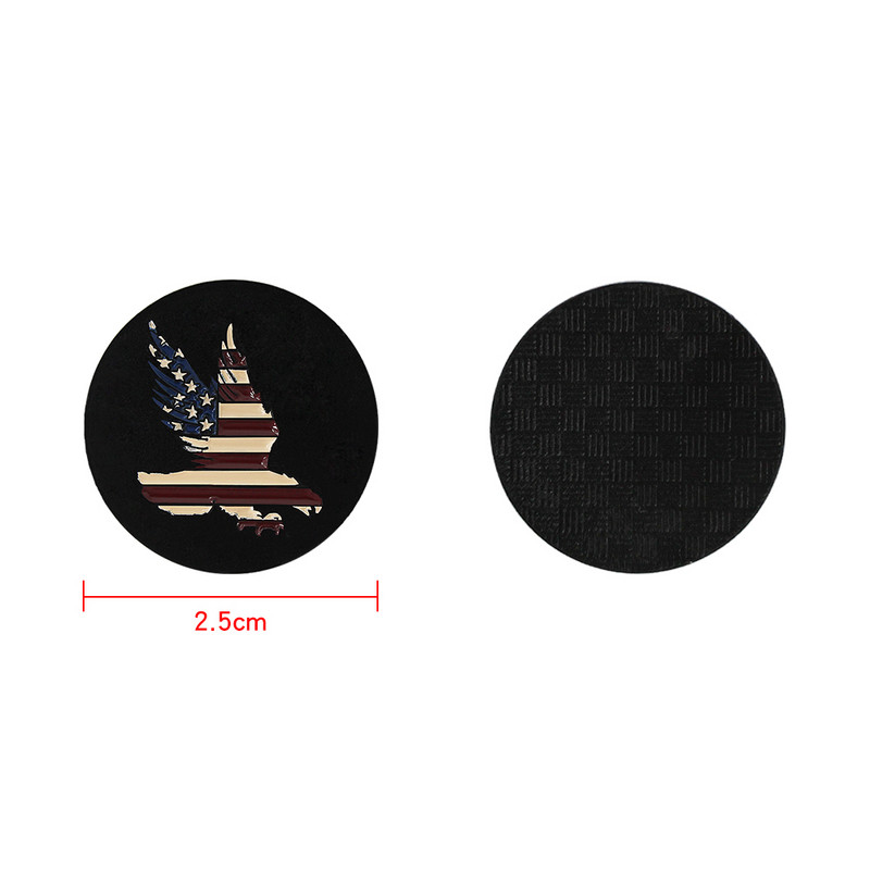 Golfipalli marker sulamist mitmevärviline kolju näo magnet golfikübara klamber, neljaleheline ristik, golfitarvikud