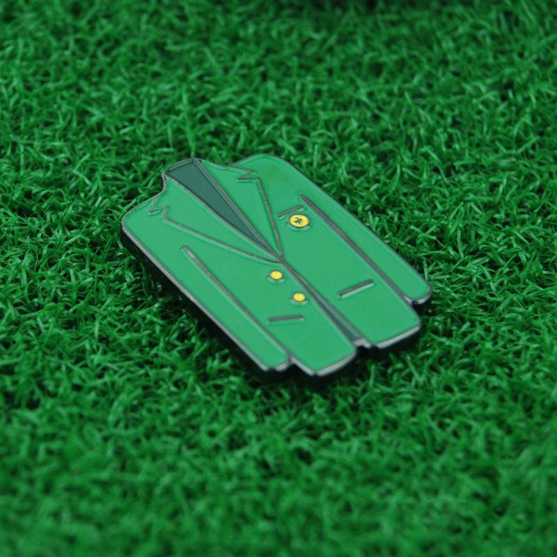 Golf Ball Mark Alloy Multicolor Tiger Green Jacket Marker Woods Mark Golf Ball Position Green Golf Hat Clip Golf kiegészítők