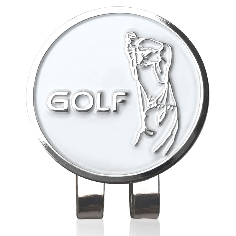 1 tk golfipalli markerid humanoidmustriga GOLF koos magnetiliste mütsiklambrite komplektidega, kingitus meestele, naiste golfimängijatele, välitingimustes sisegolfispordiks