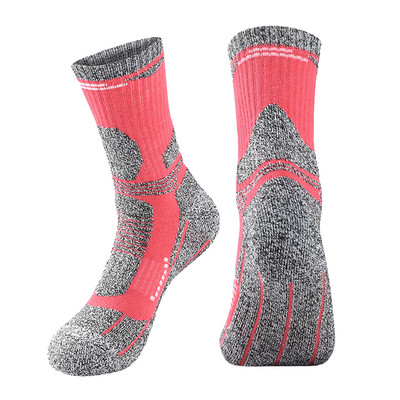 1paar talvised õues mäkketõusud matkad suusasokid naiste meeste paksendatud pehmed soojad spordisokid niiskust hingav kangas