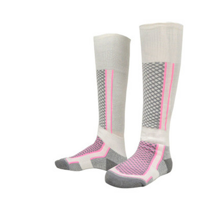 Șosete de schi respirabili noi, bumbac gros, sport, snowboard, ciclism, schi, șosete bărbați, femei, șosete cu elasticitate ridicată, absorbție de umiditate