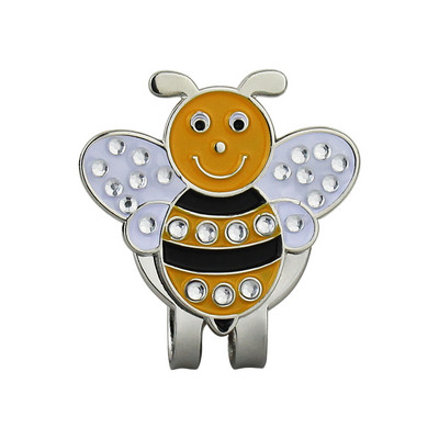 1 tk golfipallimarkeri kristall naistele tüdrukutelt Golfimängija kingitus magnetilise mütsiklambriga Premium Gifts Bling Mark GOG