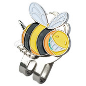 1 tk golfimarkeri märk Golfipalli asend Armas mesilase golfipalli märk magnetilise golfikorgi klambriga Drop Ship golfitarvikud