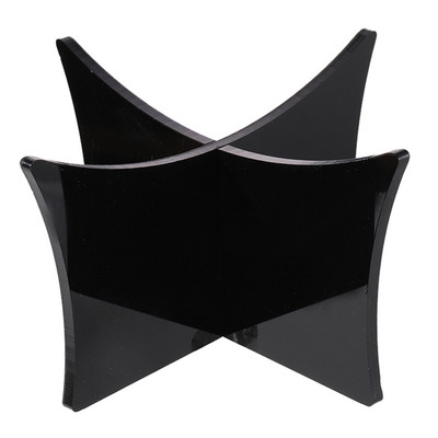 1 db kerek labdatartó foci rögbi bowling kijelző állvány akril labdaállványok sportlabda tároló állványok (átlátszó)