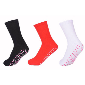 Самозагряващи се чорапи зимни с долни точки за масаж над глезена за студени крака