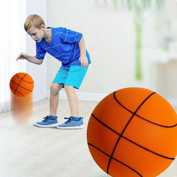 Νο. 3 Νο. 5 Νο. 7 Μπάλες Κατάλληλες για Ενήλικες Παιδιά Έφηβοι, Τεχνολογία Μείωσης Θορύβου Πολυουρεθάνης Αθόρυβη Μπάσκετ για Προπόνηση σε εσωτερικούς χώρους