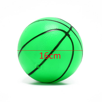 1τμχ 12cm/16cm Τυχαίο χρώμα Φουσκωτό PVC Μπάλα μπάσκετ βόλεϊ μπιτς Αθλητικό παιχνίδι για ενήλικες