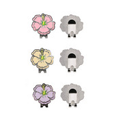 1 tk lilleline golfipallimarker golfikübara klambriga. Kingitus golfimängijate jõuludeks