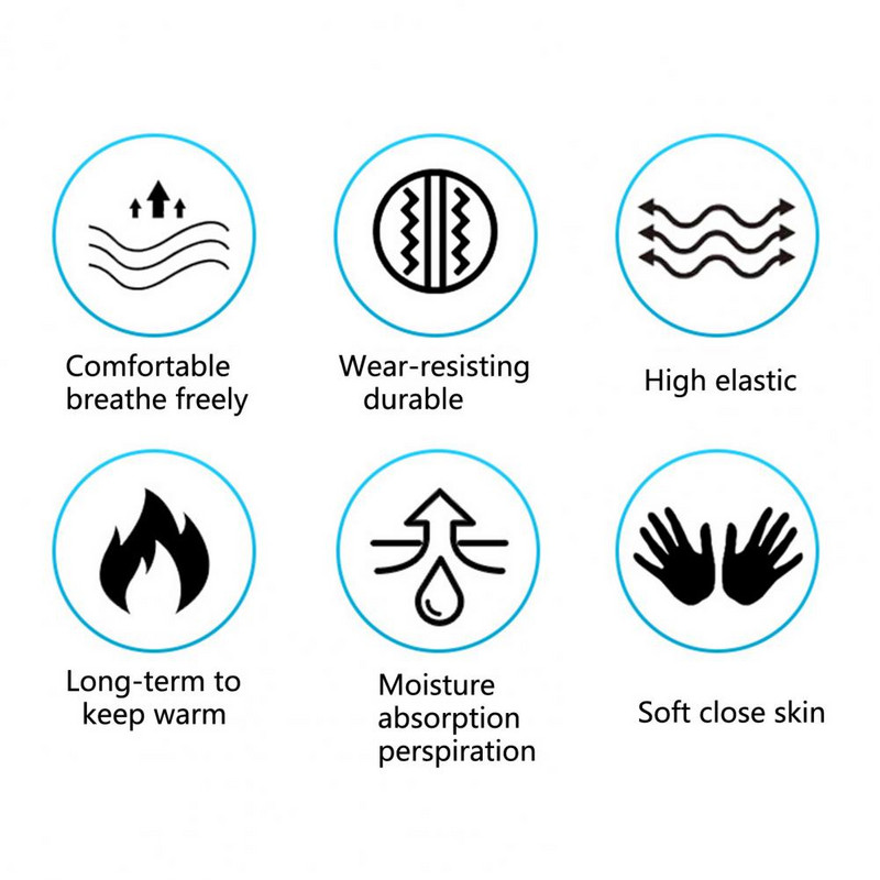 1 paar meeste naiste suusasokid, põlved, väga venivad niiskust imavad lumelauasokid, libisemiskindlad, kiiresti kuivavad talvised ronimissukad