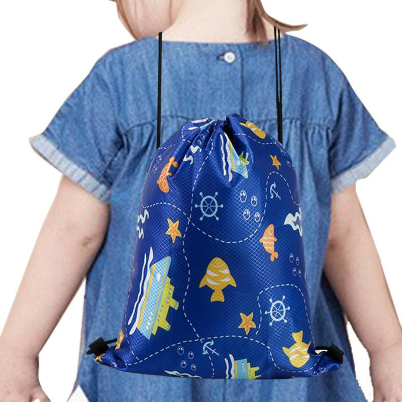 Laste veekindel ujumisseljakott lastele välibassein rannaseljakott kombineeritud kuivkotid Reguleeritav spordihoiukott Dropship