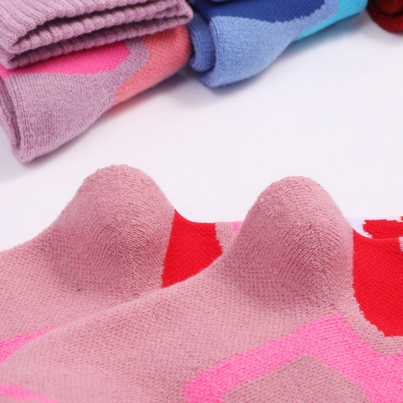 2 ζεύγη παχύρρευστες κάλτσες σκι Unisex κάλτσες συμπίεσης ανακουφίζουν από μυϊκή κόπωση κιρσοκήλη Αθλητισμός εξωτερικού χώρου Παιδικές κάλτσες ThermCycling