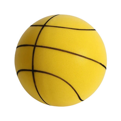 Vaikne siseruumides korvpall, lastele täiskasvanute sporditreening suure tihedusega pehmest materjalist hüppav pall, tasuta kaasaskantav võrk