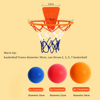 Διάμετρος 24/22/18 cm Αθόρυβος αφρός υψηλής πυκνότητας Αθλητική Μπάλα Μπάσκετ Εσωτερικού Σιγής Μαλακή Ελαστική Μπάλα Παιδικά Αθλητικά Παιχνίδια