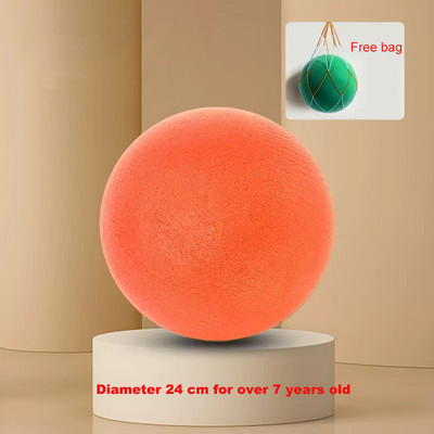 Διάμετρος 24/22/18 cm Αθόρυβος αφρός υψηλής πυκνότητας Αθλητική Μπάλα Μπάσκετ Εσωτερικού Σιγής Μαλακή Ελαστική Μπάλα Παιδικά Αθλητικά Παιχνίδια