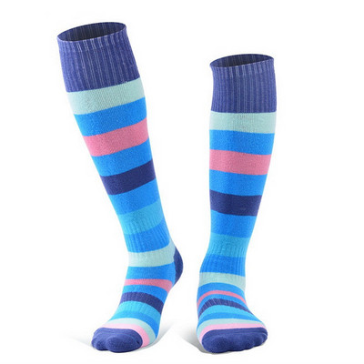Șosete de schi pentru copii, 7 culori, groși, călduroase, lungi, femei, șosete termice de iarnă, băieți, fete, șosete sport pe zăpadă, patinaj cu rotile, snowboarding