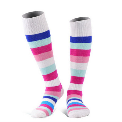 Șosete de schi pentru copii, 7 culori, groși, călduroase, lungi, femei, șosete termice de iarnă, băieți, fete, șosete sport pe zăpadă, patinaj cu rotile, snowboarding