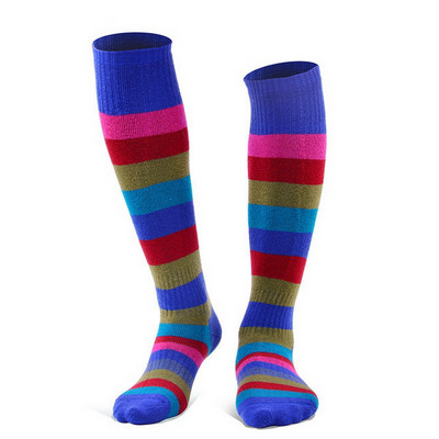 Șosete de schi pentru copii, 7 culori, groși, călduroase, lungi, femei, șosete termice de iarnă, băieți, fete, șosete sport pe zăpadă, patinaj cu rotile, snowboarding