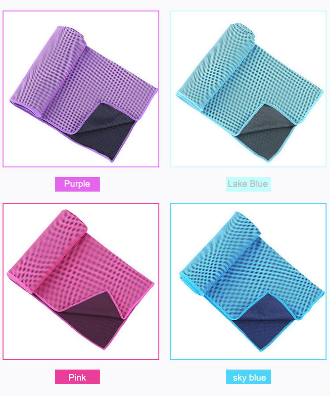 Ručnik od mikrovlakana Brzosušivi Ljetni tanki putni prozračni ručnik za plažu Sportovi na otvorenom Trčanje Joga Teretana Kampiranje Šal za hlađenje