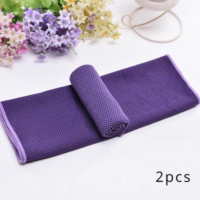 2db Férfi női gyorsan száradó sporttörülköző multifunkcionális utazási úszás jóga törölköző ultra puha könnyű, szuper nedvszívó golfkendő