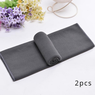 2db Férfi női gyorsan száradó sporttörülköző multifunkcionális utazási úszás jóga törölköző ultra puha könnyű, szuper nedvszívó golfkendő