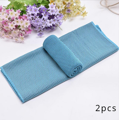 2db Férfi női gyorsan száradó sporttörülköző multifunkcionális utazási úszás jóga törölköző ultra puha könnyű, szuper nedvszívó golfkendő