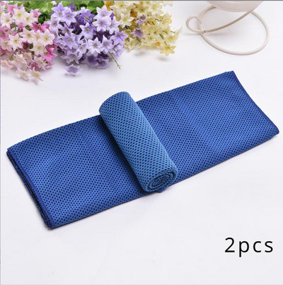 2db Férfi női gyorsan száradó sporttörülköző multifunkcionális utazási úszás jóga törölköző ultra puha könnyű, szuper nedvszívó golfkendő