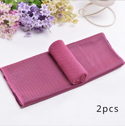 2db Férfi női gyorsan száradó sporttörülköző multifunkcionális utazási úszás jóga törölköző ultra puha könnyű, szuper nedvszívó golfkendő