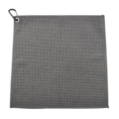 1 tk must golfirätik golfimängijale Microfiber Golf Wet and Dry Amphibian must konksuga Golfipalli puhastusrätik sissetõmmatavaga