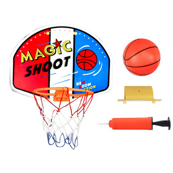 Δαχτυλίδι μπάσκετ για παιδιά με δίχτυα κρεμαστό καλάθι μπάσκετ-μπάλα εσωτερικού χώρου Αθλητισμός γονέα-παιδιού Διαδραστικά παιχνίδια