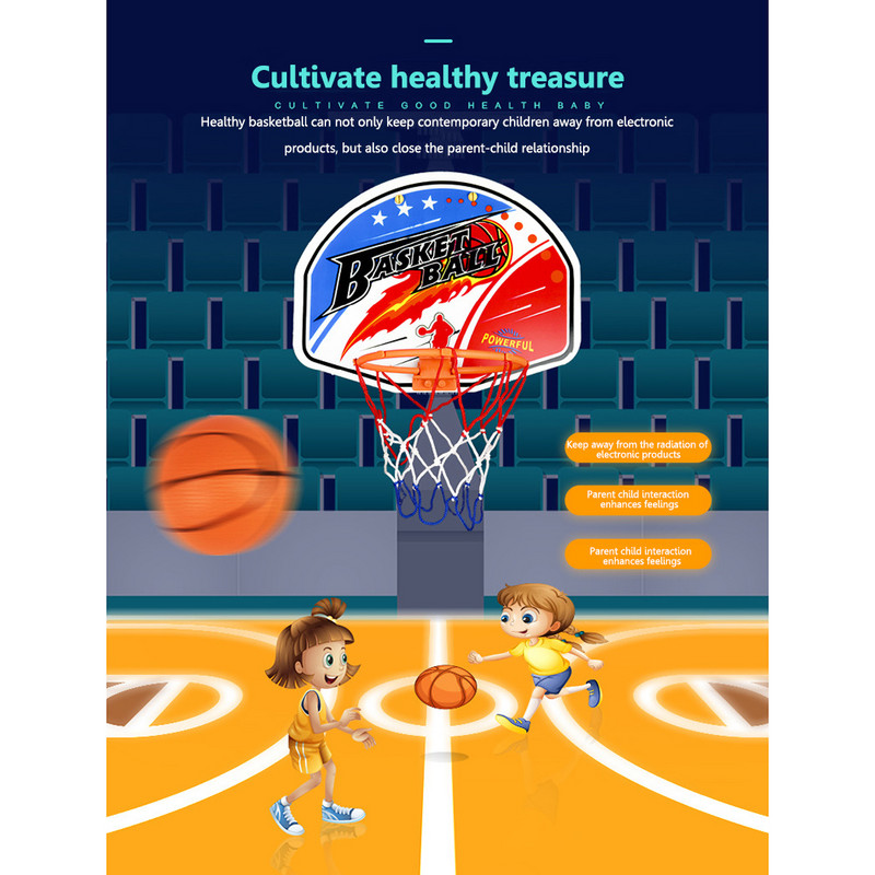 Laste korvpallirõngas rõngasvõrk Rippkorv korvpall siseruumides välisport Vanem-laps interaktiivsed mänguasjad