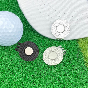 Στάνταρ κλιπ καπέλου γκολφ με μαγνητικό μαρκαδόρο με διπλή τρύπα αξεσουάρ γκολφ Αθλητικό δώρο για άνδρες Γυναίκες παίκτες γκολφ Εύκολο στη χρήση Ανθεκτικό